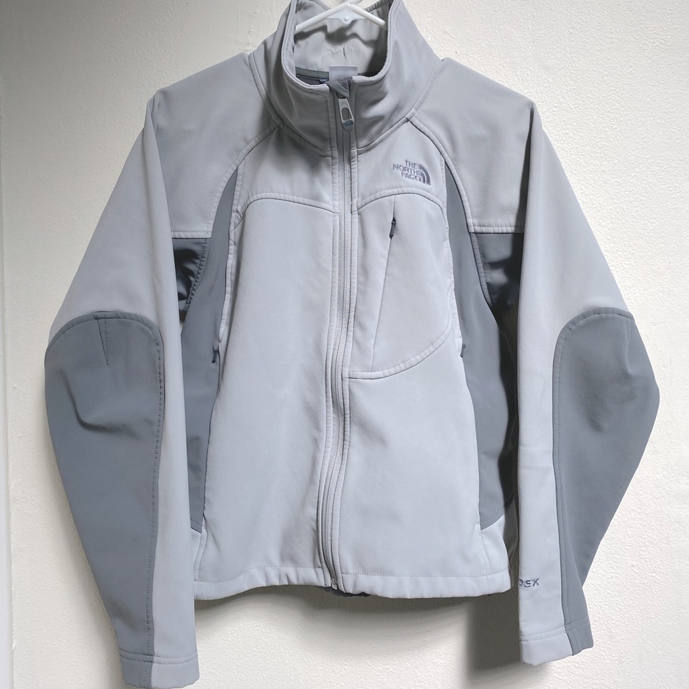 The North Face Two-Tone Grey Apex Women’s Jacket